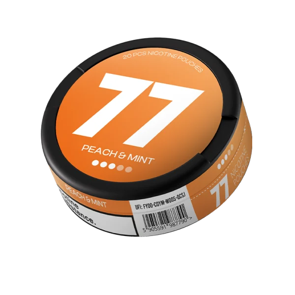 77-peach-mint-600x600 77 Peach & Mint 9mg