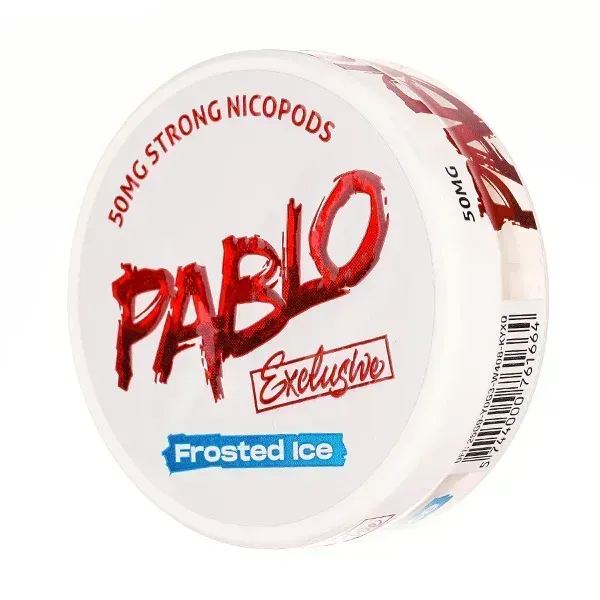 FrostedIceNicotinePouchesbyPablo2 Pablo Exclusive Frosted Ice 50mg