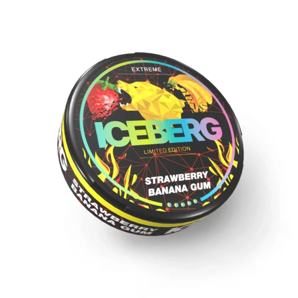 ICEBERG-strawberry-banana-gum-snus-1320x1320 ICEBERG Strawberry Banana Gum