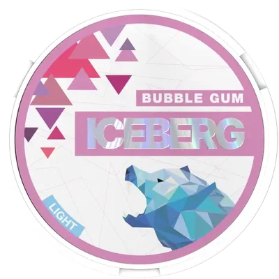 Iceberg_Bubblegum Iceberg Bubblegum 10mg Nicotine Pouches