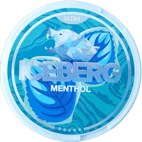 Iceberg_Menthol_Ultra Iceberg Menthol Ultra 35mg Nicotine Pouches