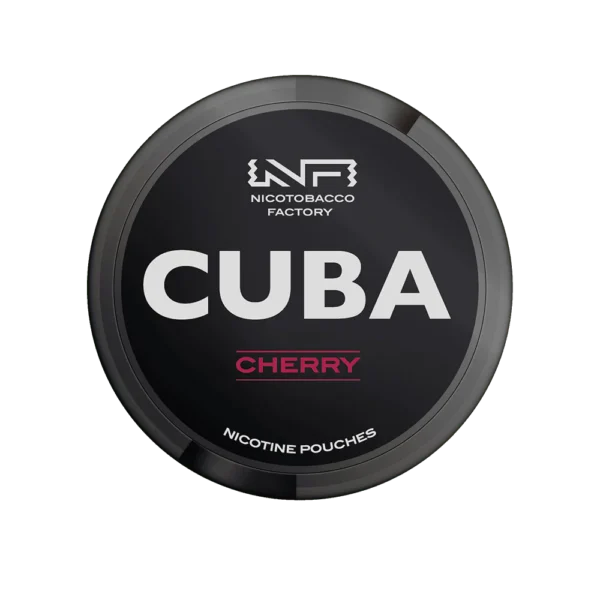 cuba-black-cherry Cuba White Cherry 43mg Nicotine Pouches