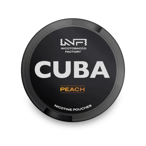 cuba-black-peach Cuba Black Peach 43mg Nicotine Pouches