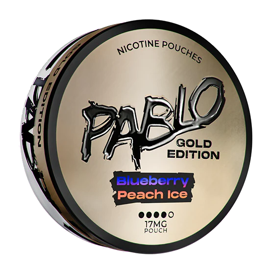 Pablo Gold Edition Blueberry Peach Ice (17mg)