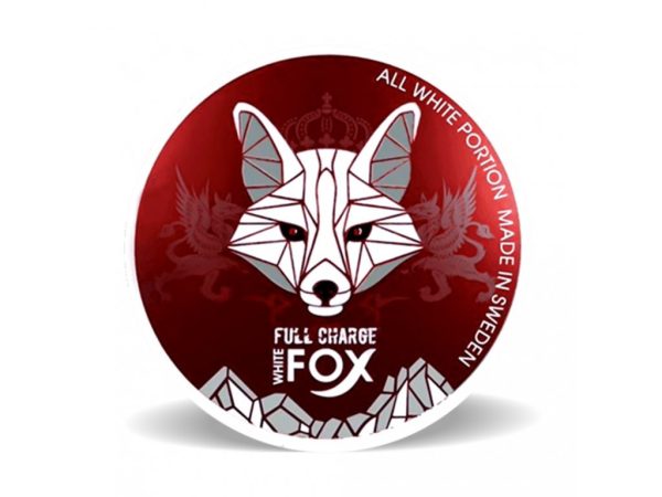 white-fox-full-charge White Fox Full Charge Extra Strong Nicotine Pouches